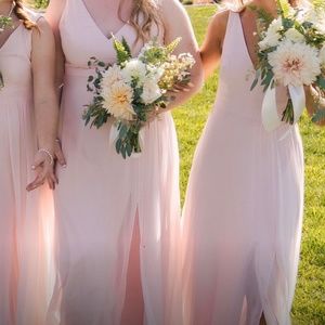Pink Bridesmaid Dress